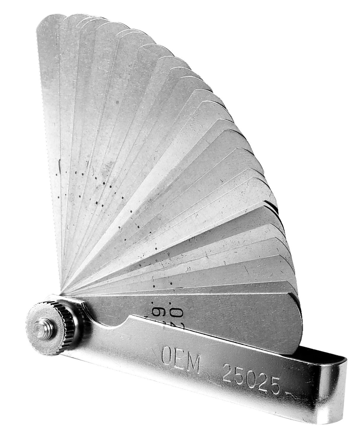 OEM TOOLS Master Feeler Gauge 26 Leaf Blades .0015″ to .025″ 25025