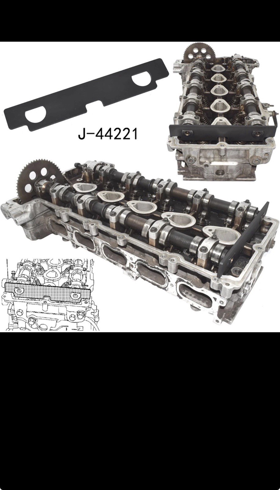 6Pcs Camshaft Retaining Tool Kit, For GM 2.8 2.9 3.0 3.2 3.5 3.6 3.7 4.2