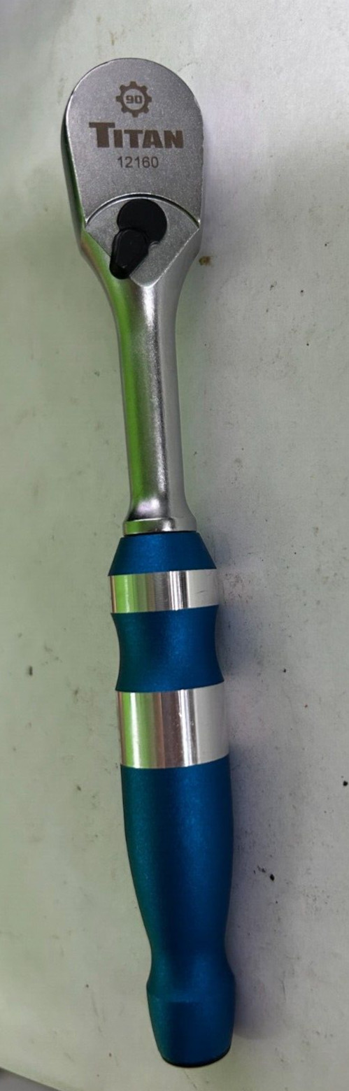 Titan 12160 6″ 1/4 Drive 90 Tooth Ratchet