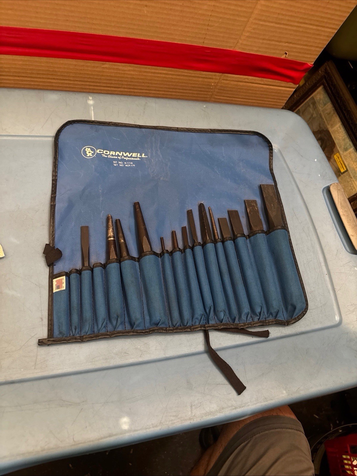 Cornwell KCP17S – 14 Piece Punch and Chisel Set Tools