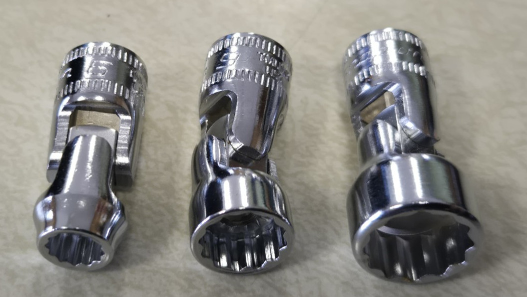 Snap-On 1/4″ Drive 6, 9 & 11 mm Swivel, 3 Piece Socket Set
