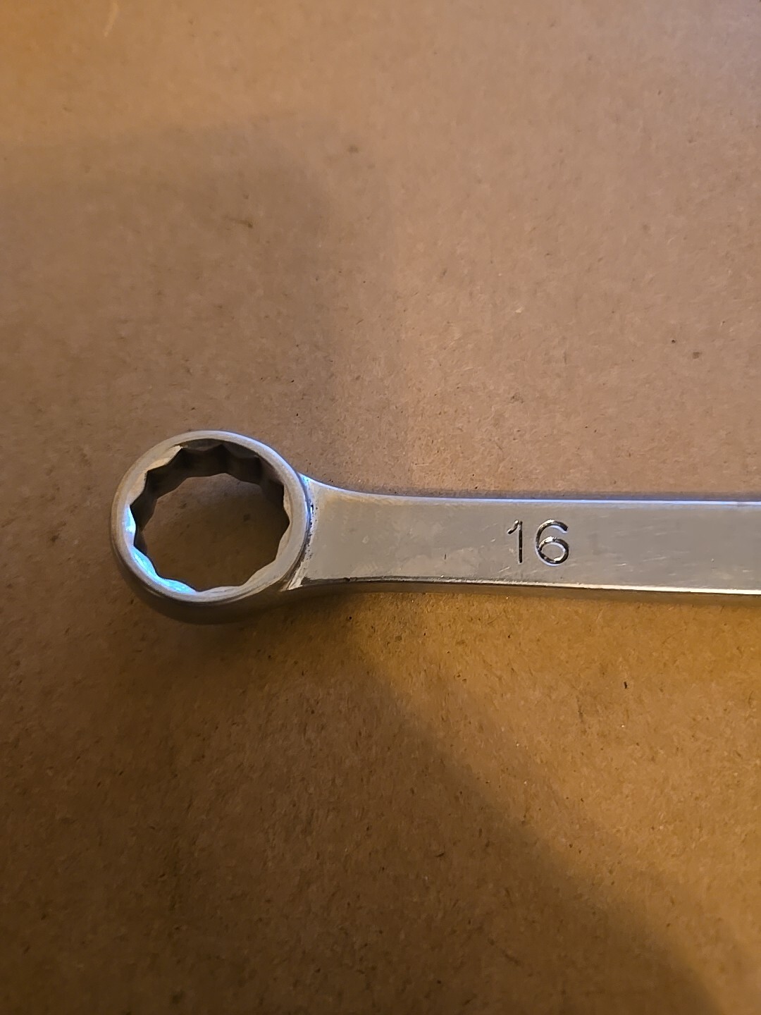 Mac Tools 16MM 12PT Metric Chrome Combination Wrench Modified M16CW