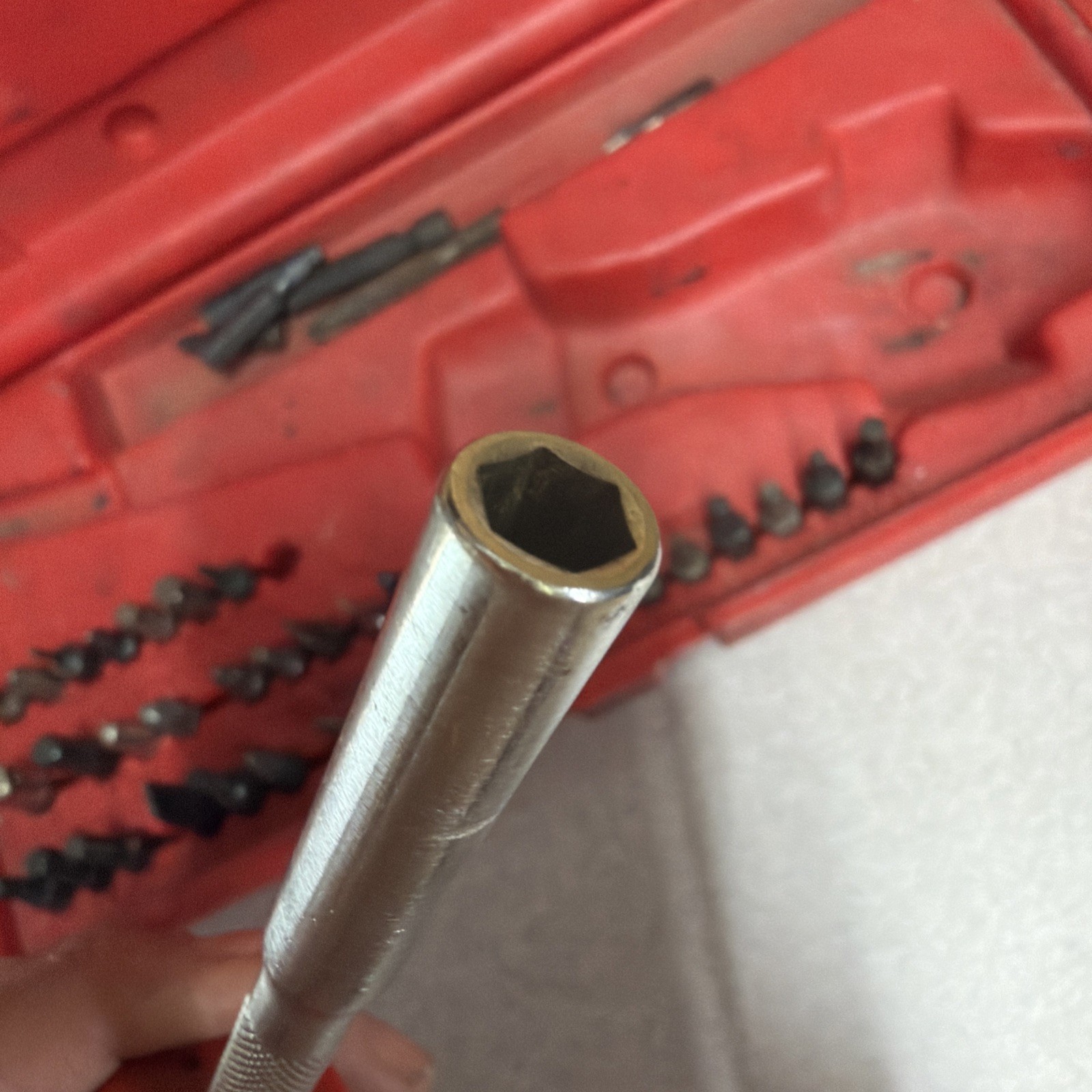 Snap On Tools Ratcheting Screwdriver Set Red Dale Earnhardt Bits & Case SSDMR220