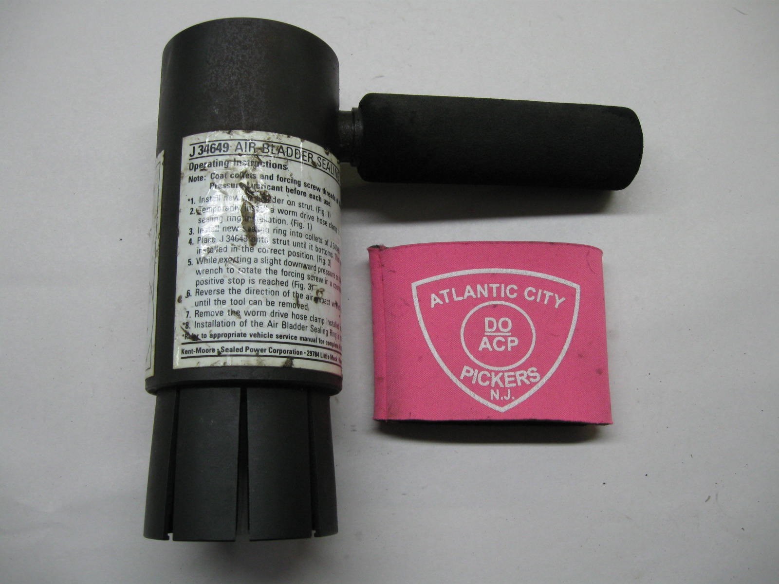 KENT MOORE TOOL J-34649 AIR BLADDER SEALING RING COMPRESSOR
