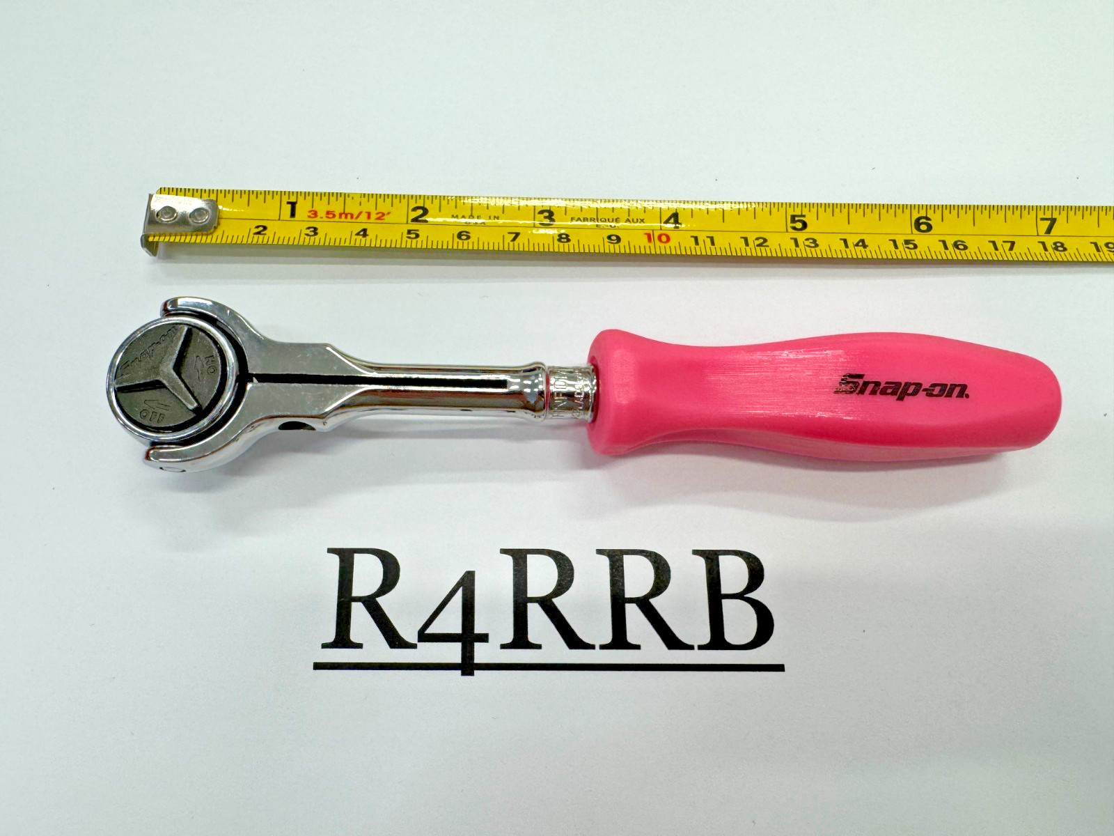 Snap-on Tools GUY MARTIN PINK 1/4″ Hex Round Swivel Head Bit Ratchet THNFDM72P