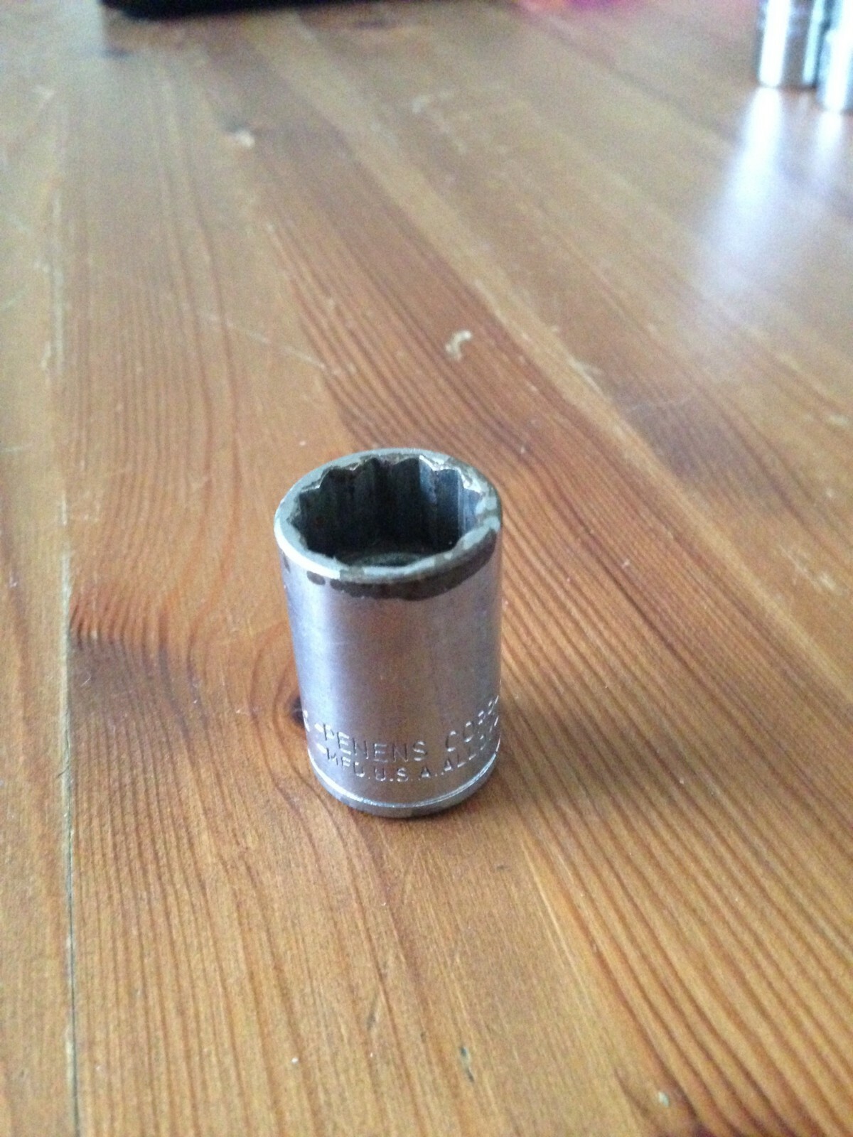 Penens Corp. SAE Socket 5/8″. 12 point, 1/2 in. drive. 1620. Made in USA