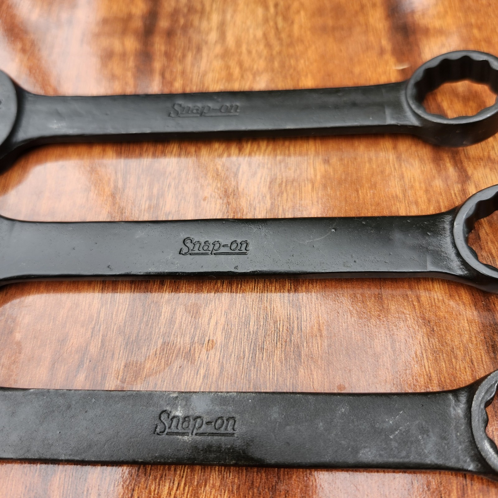SNAP-ON GOEXM Black Metric Short Comb. Wrench Set 6-19mm USA MISSING 10 11 12