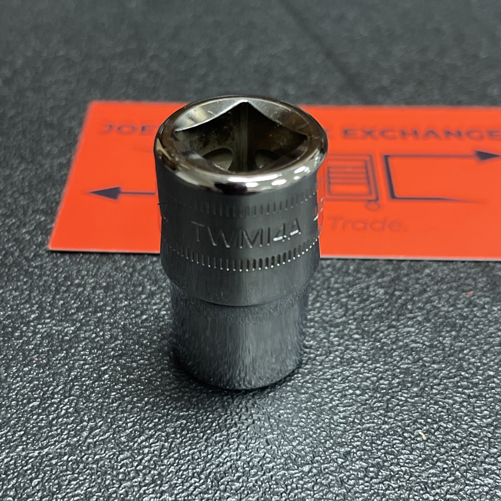 Snap-on Tools USA NEW 1/2″ Drive 14mm Metric Shallow 6PT Chrome Socket TWM14A