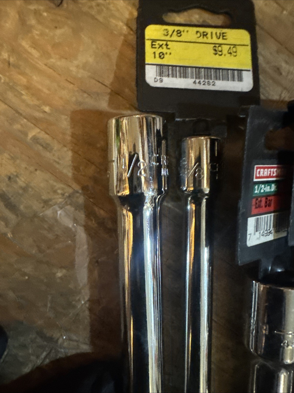Assorted Craftsman Drive Extension and Adaptors