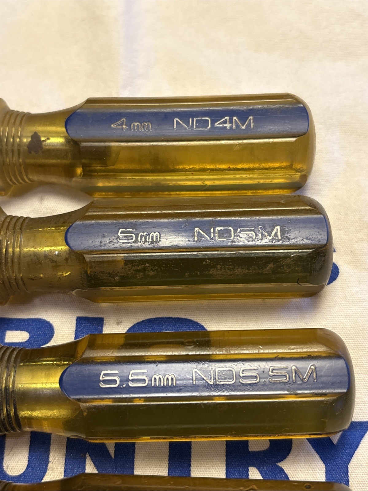 Matco Tools USA 8pc Metric Nut Drivers 4MM-13MM Hard Handle