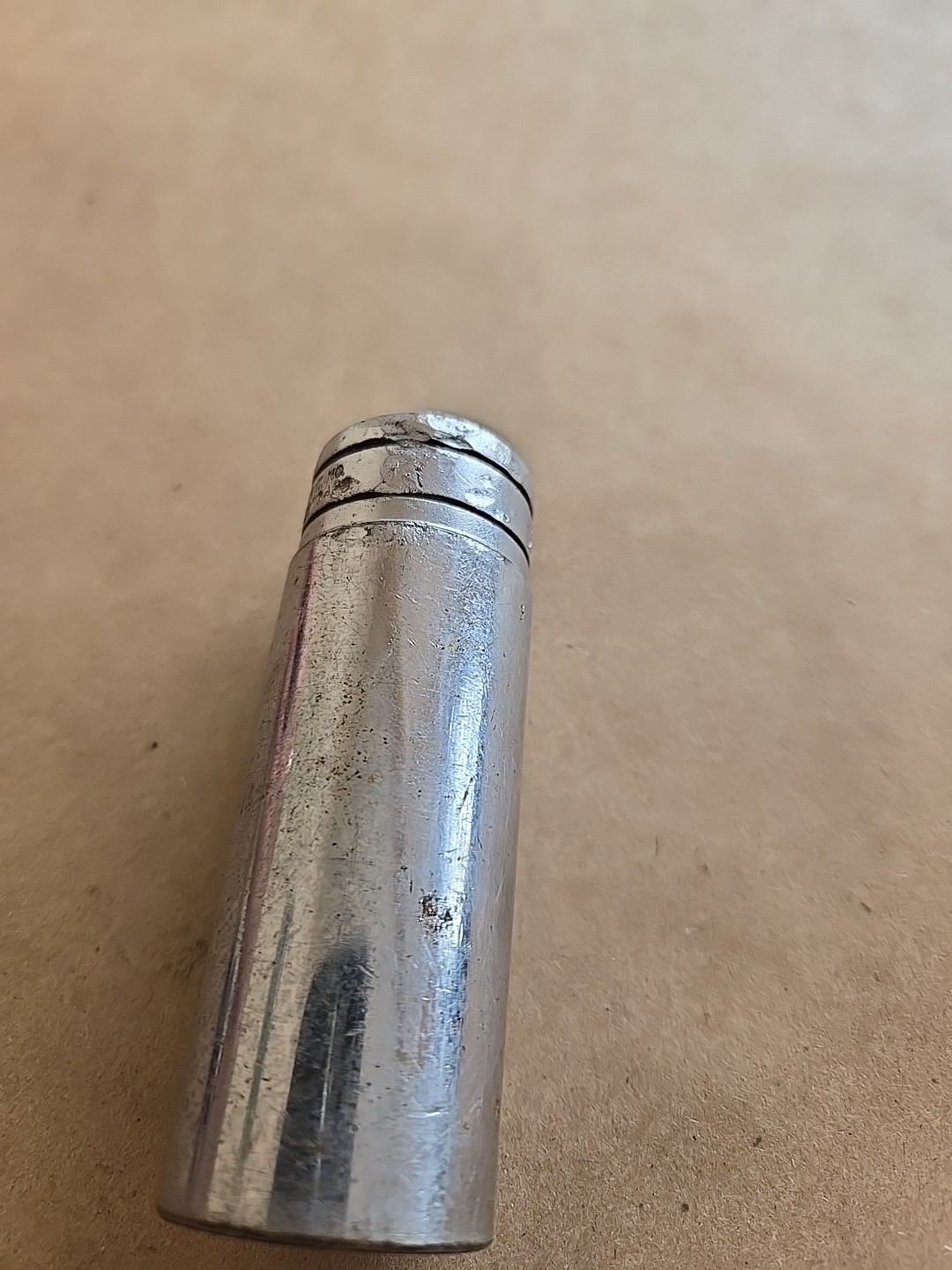 Snap On 1/2″ Drive 7/8″ 6PT SAE Deep Chrome Socket Worn TS281