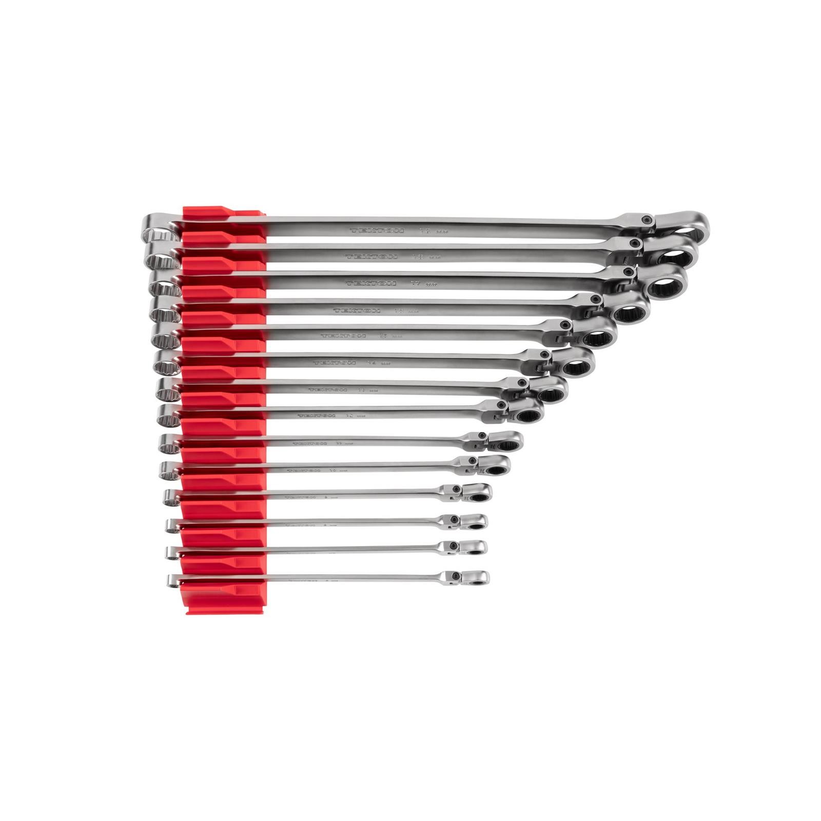 Tekton WRB95303 Long Fixed/Flex Head 12-Point Ratcheting Set