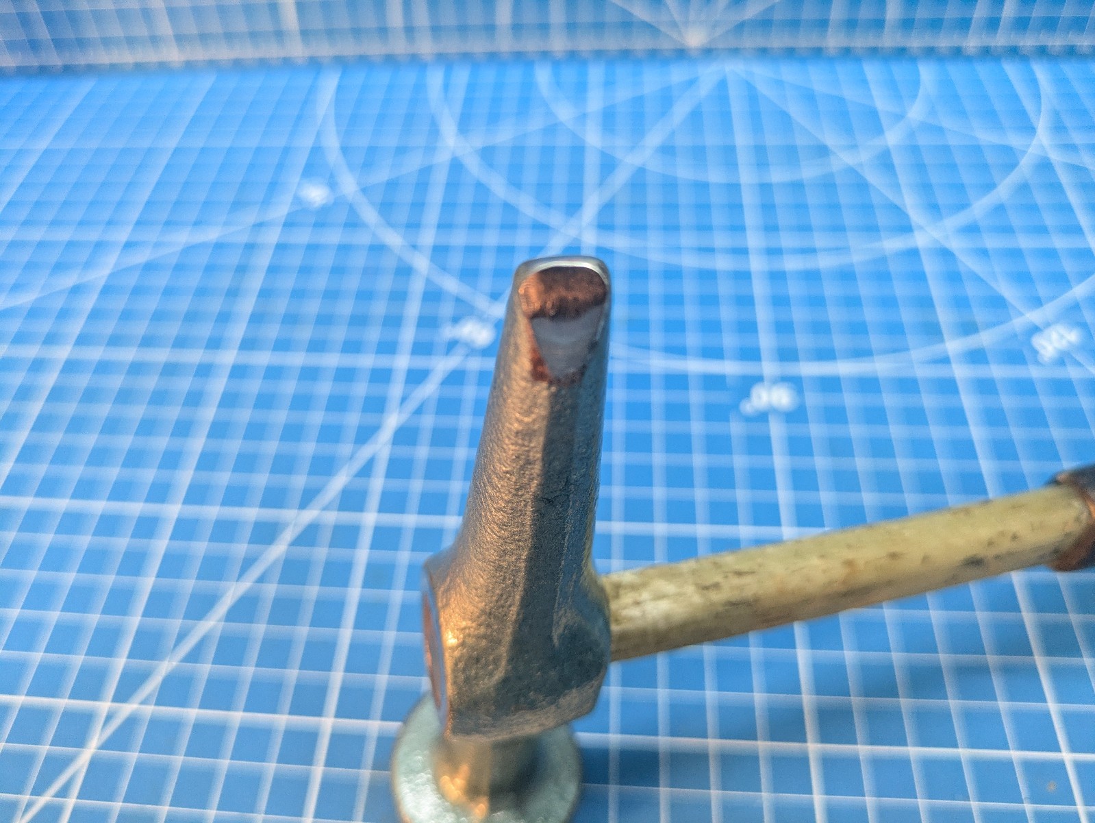 Craftsman Vintage Auto Body Fender Repair Picking Fiberglass Handle Hammer