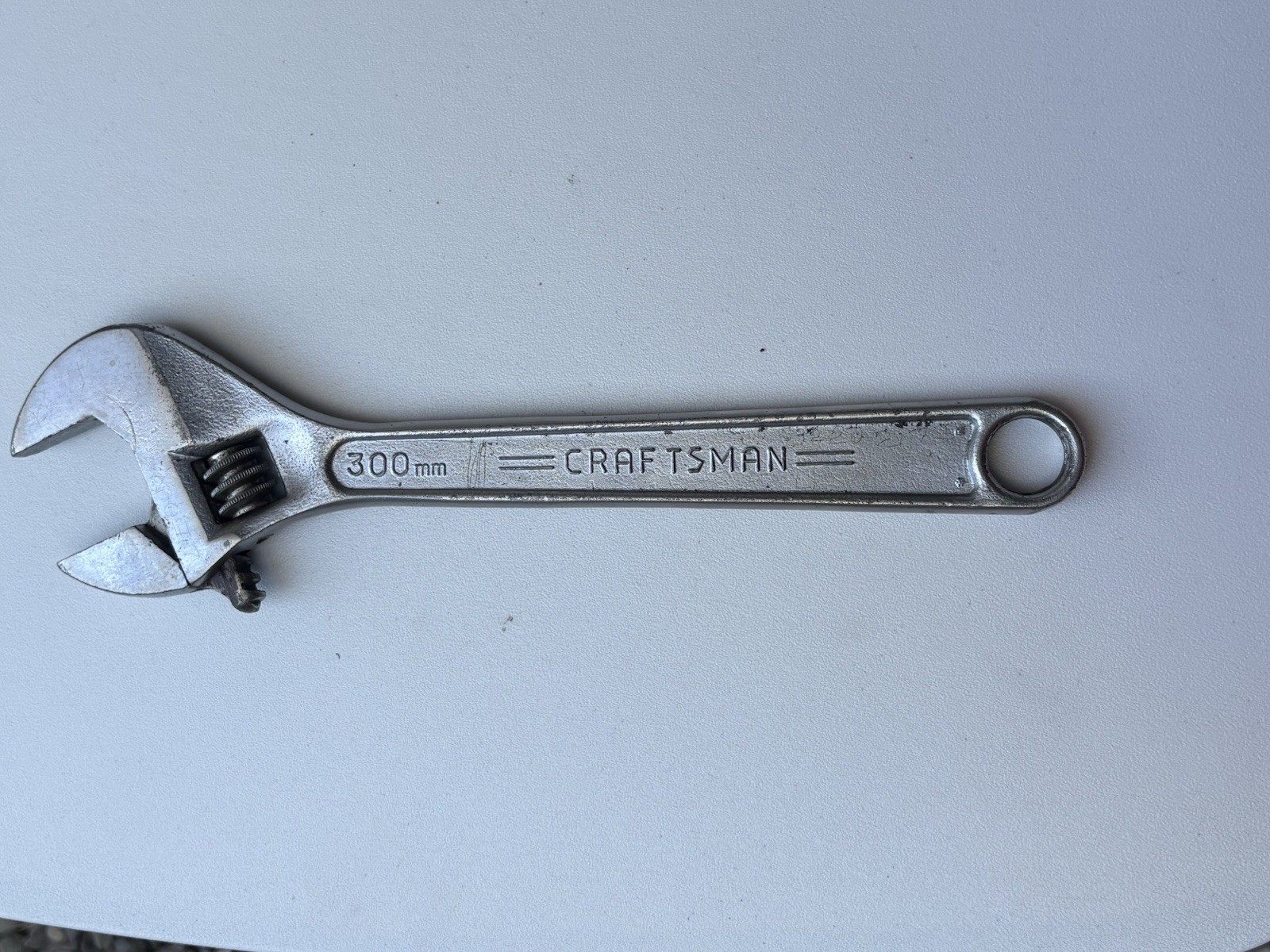 Vintage Craftsman 12” Adjustable Wrench 44605 Forged in USA 300mm Made In Usa