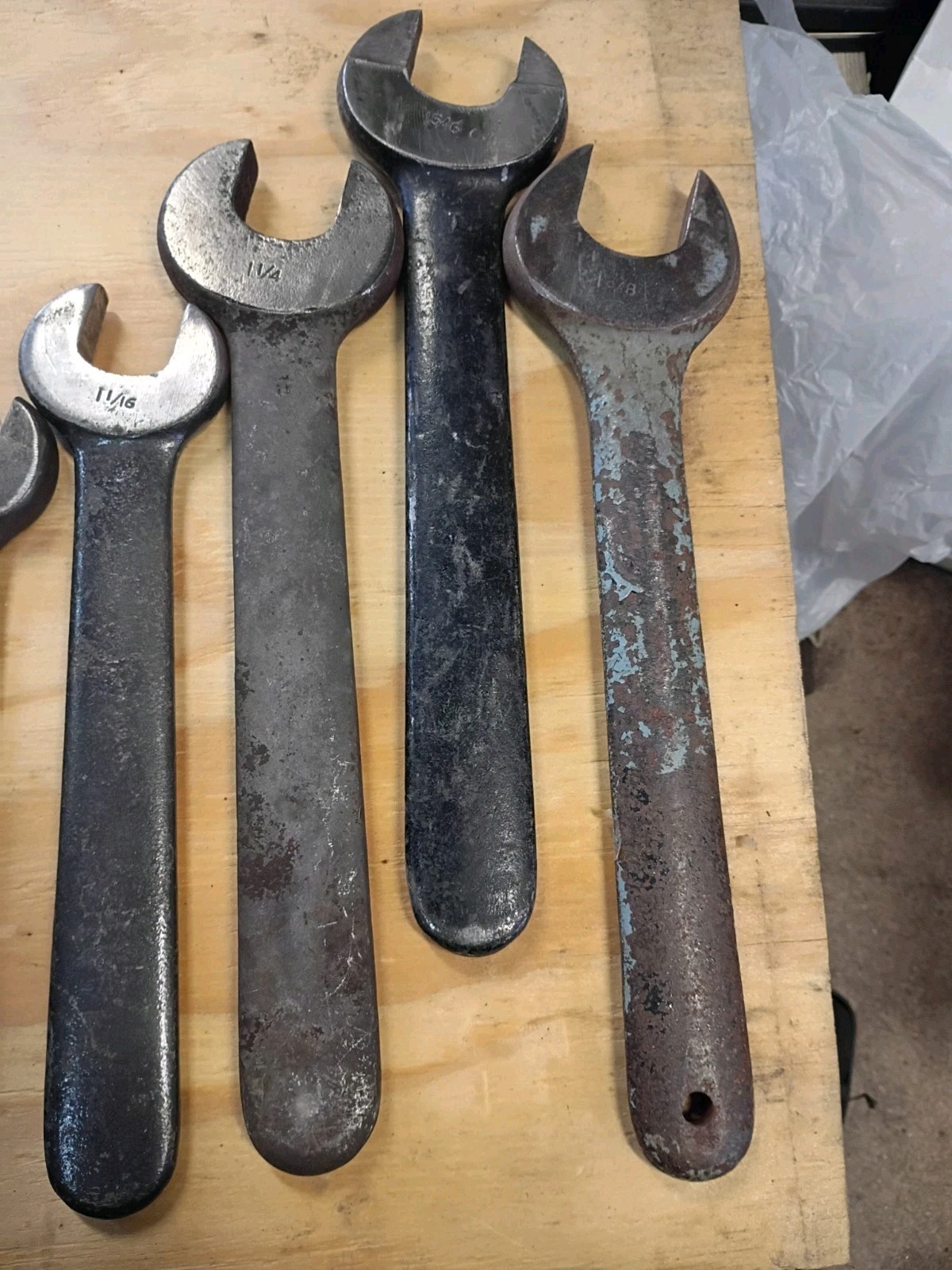 WILLIAMS ENGINEERS SERVICE W IN DIAMOND WRENCHES USA AIR HYDRAULIC 3/4 7/8 5/8