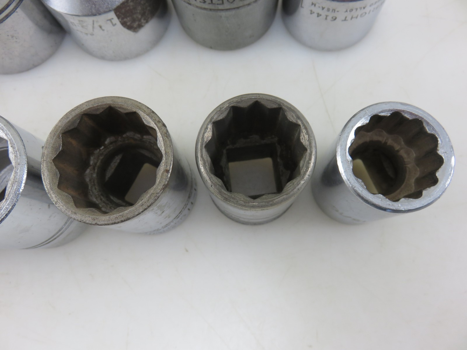 Craftsman S-K Etc. SAE 3/4″ Dr. Socket Set 12pt 15/16″-1 3/4″ 11pc ALL USA MADE