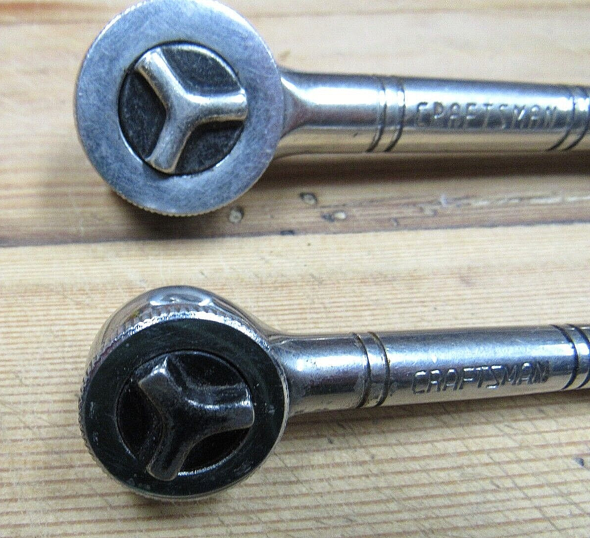 Craftsman ThumbWheel Ratchet Set of 2 3/8″ Drive & 1/2″ Drive, #943796, #943797