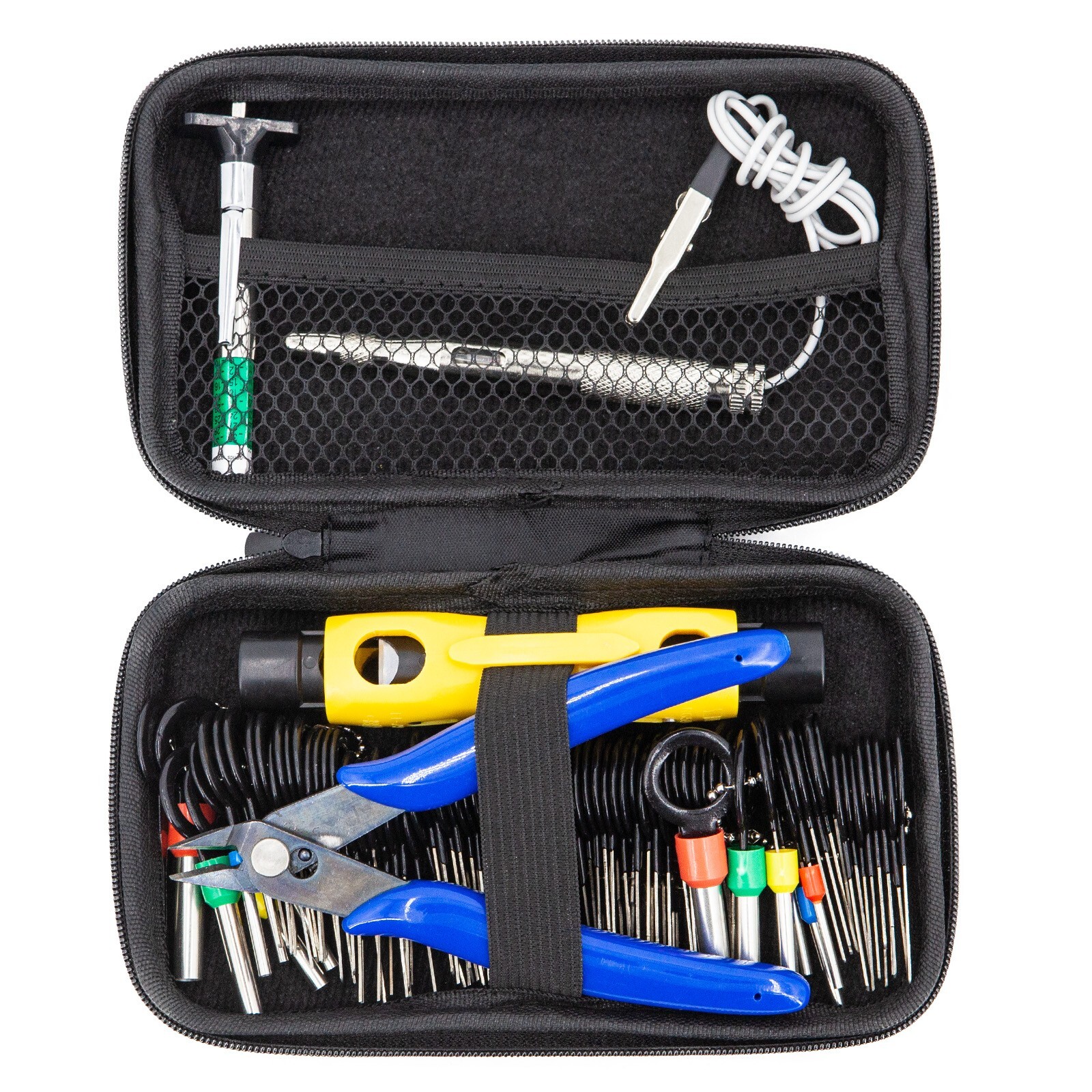 84Pcs Terminal Removal Tool Kit Connector Release Pin Ejector Key Wire Pliers