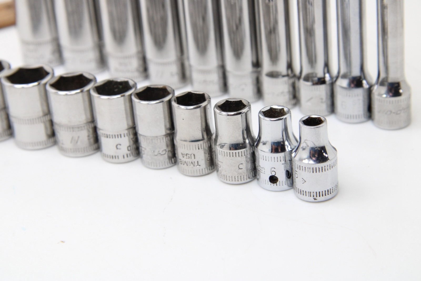 Snap-on 144TMPB 44 Piece 1/4″ Drive 6-Point Metric/ SAE General Service Set USA