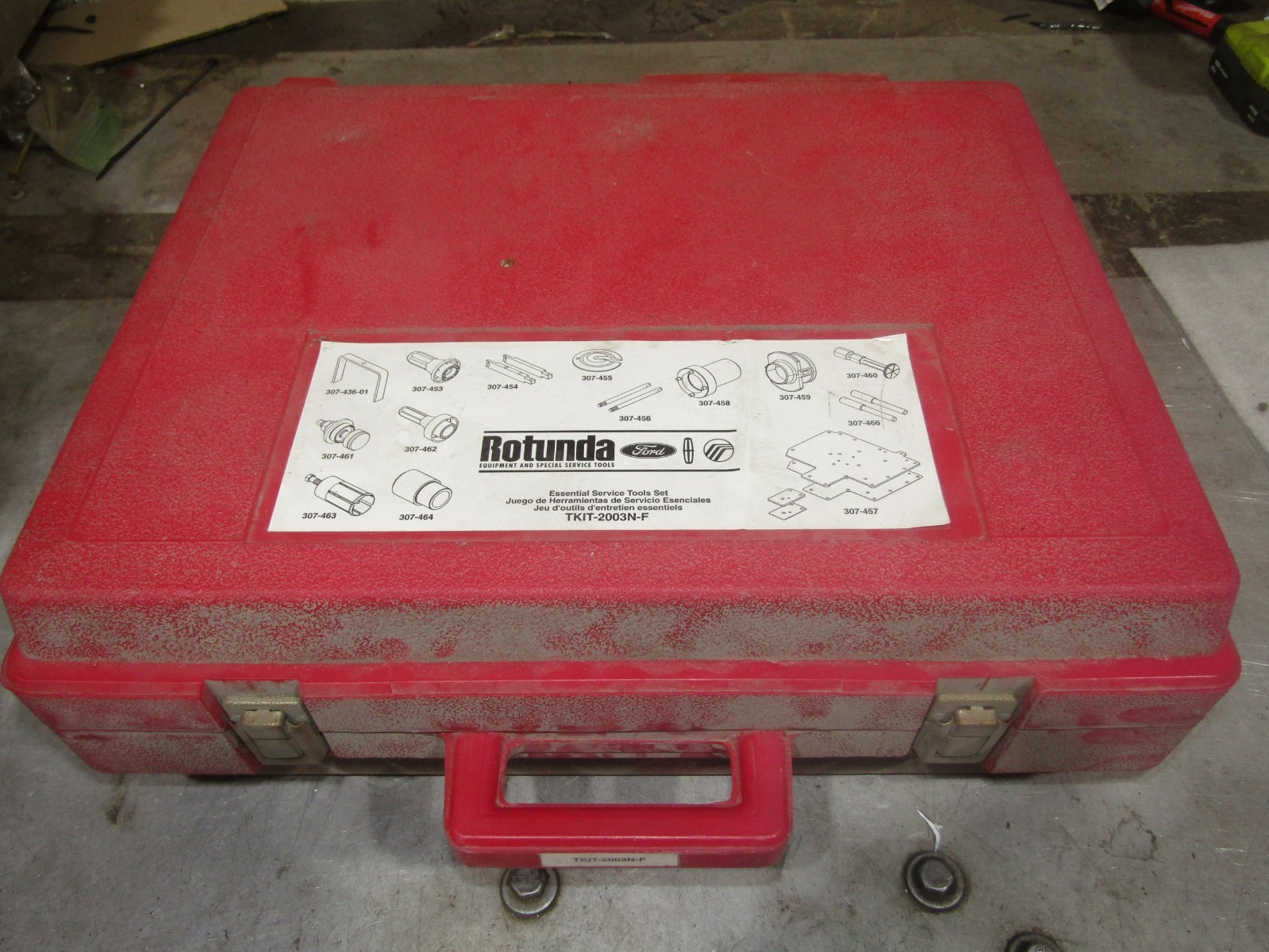 TKIT-2003N-F Ford Rotunda ESSENTIAL SERVICE TOOL KIT *INCOMPLETE* #120