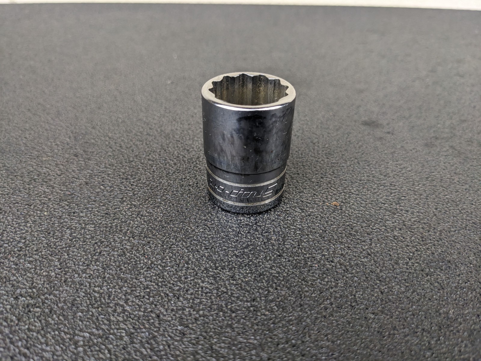 #bm122 Snap-on Tools SW261 1/2″ Drive SAE 12 Point Shallow 13/16″ Socket USA