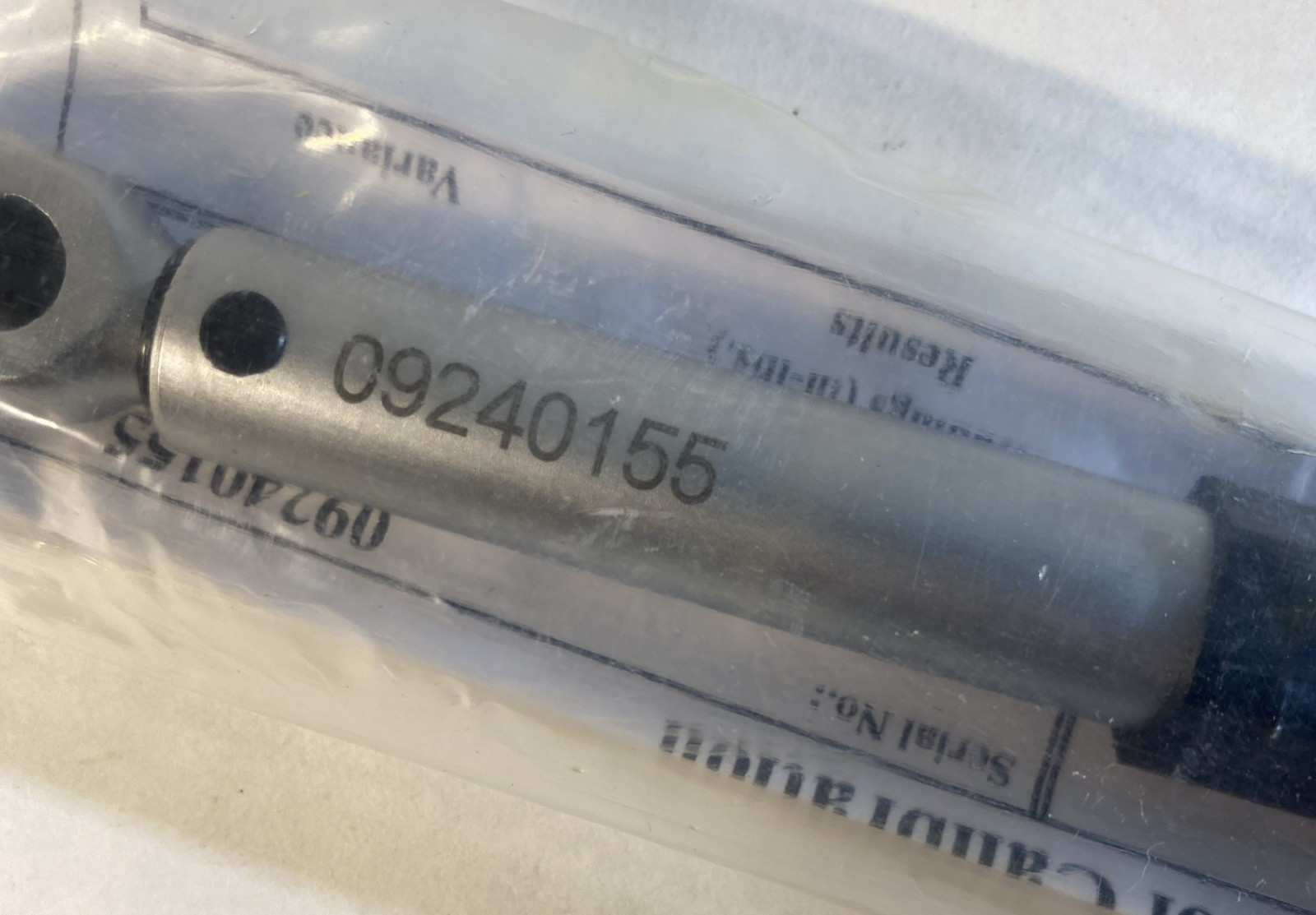 Steelman 1/4 in. Drive Adjustable Torque Wrench, 30 to 150 Inch Pounds 96196-B