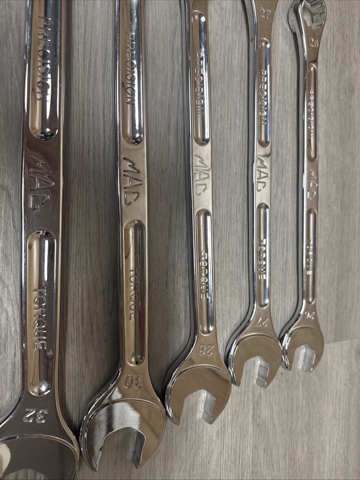 Mac – 5 Piece Wrench Set – 26mm-32mm