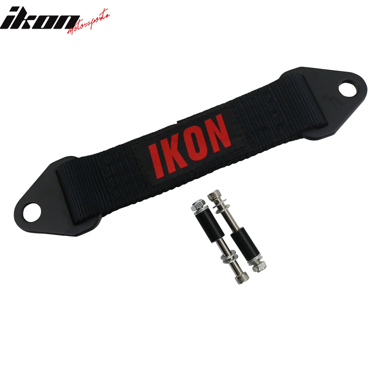 10″ Black 10000lbs Racing Limit Straps Shock Suspension Travel 4 Layers Webbing