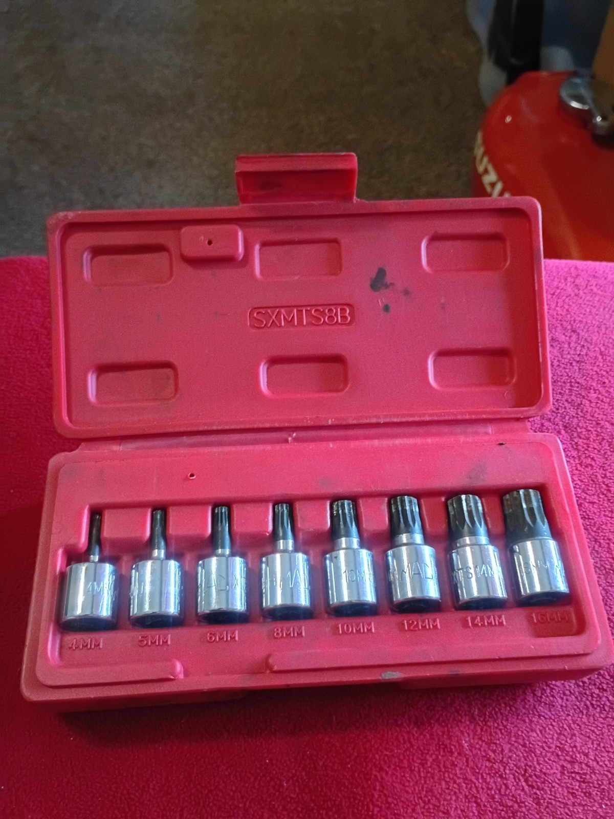 Mac Tools SXMTS8B 3/8″ Drive Metric Triple Square 4, 5, 6, 8, 10, 12, 14, 16mm