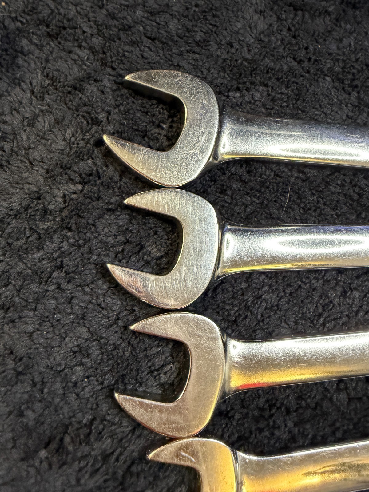 9 – Piece Vintage Snap-on OSH707 6 Point Combination Wrench Set 5/16″ – 3/4″