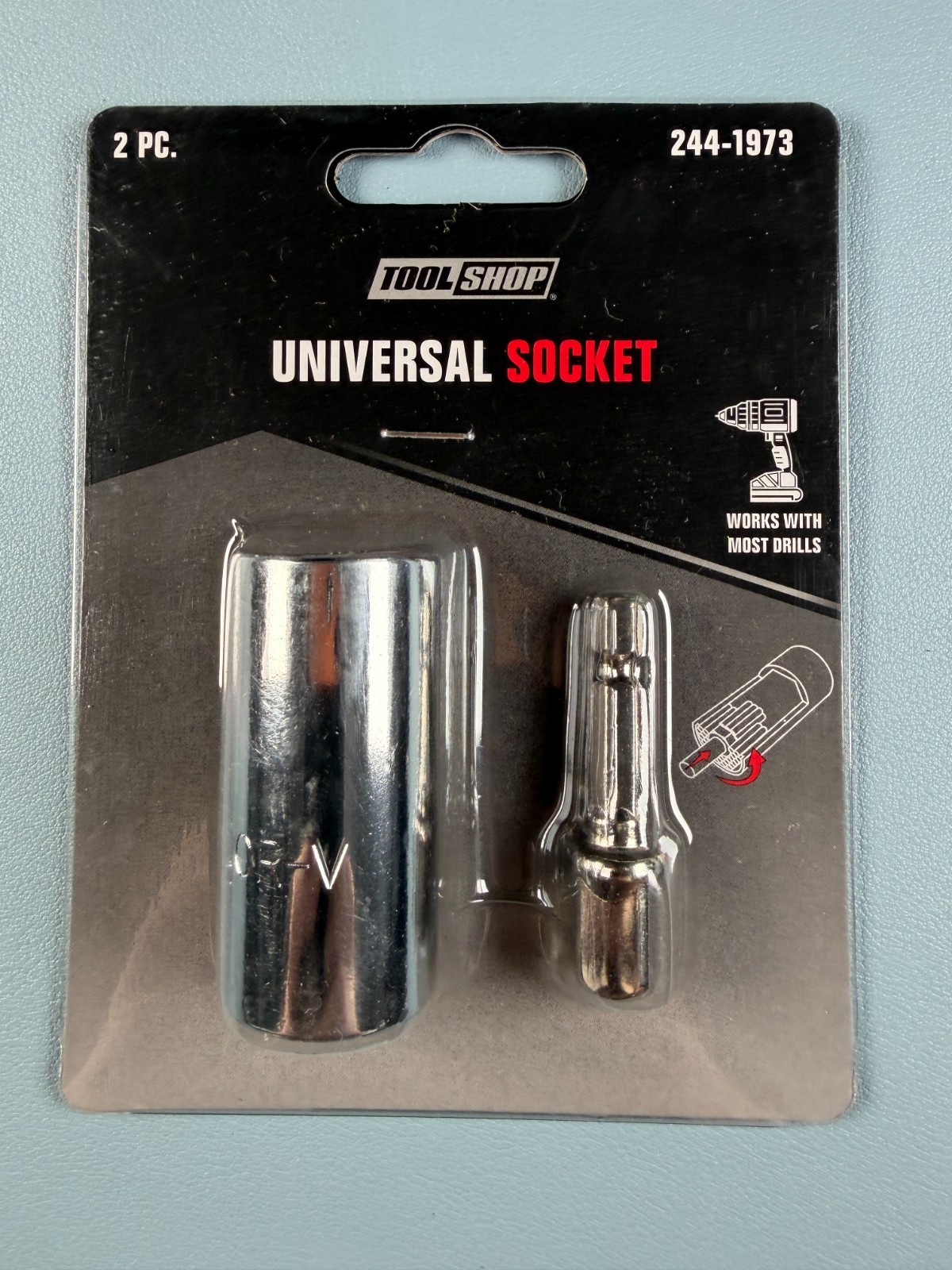 3/8″ Drive Universal Socket 2 Piece Set Fits 1/4″ 3/4″ Standard & 7-19 Metric