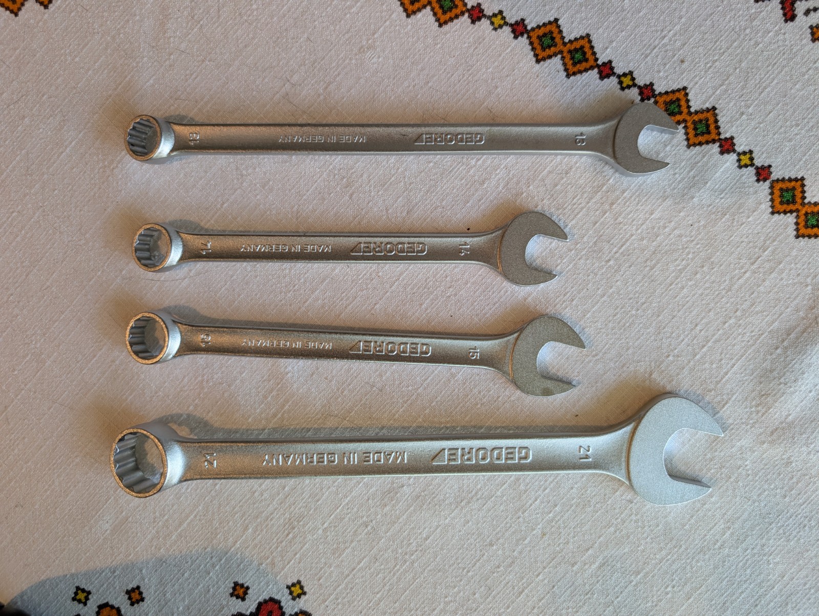 Gedore Comb German Wrench Set