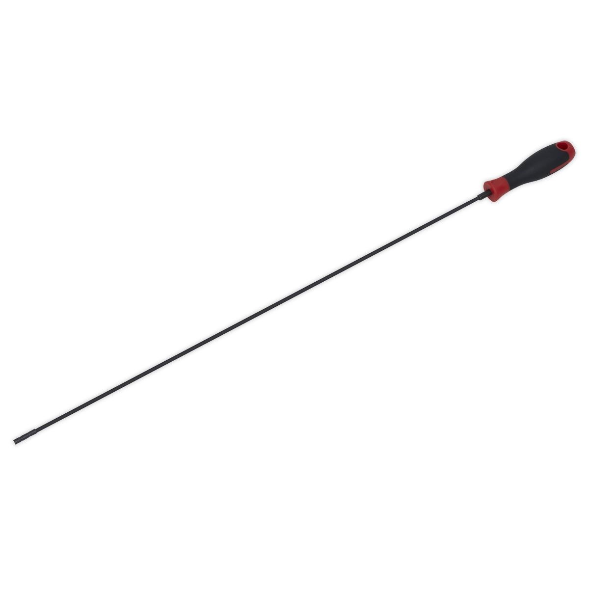 Sealey Magnetic Pick Up Tool 100g Capacity Flexible 400mm Ø4mm Head