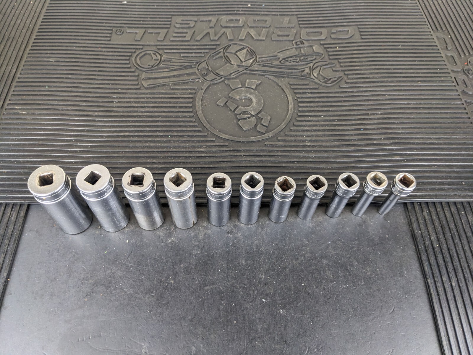 #bg232 Snap on Tools 211SFSY 3/8″ Drive Deep Chrome Socket Set Socket Set