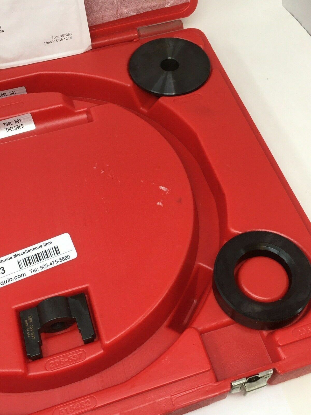 FORD ROTUNDA TOOL Kit TKIT-2003D-TBIRD ESSENTIAL SERVICE TOOL SET With Case