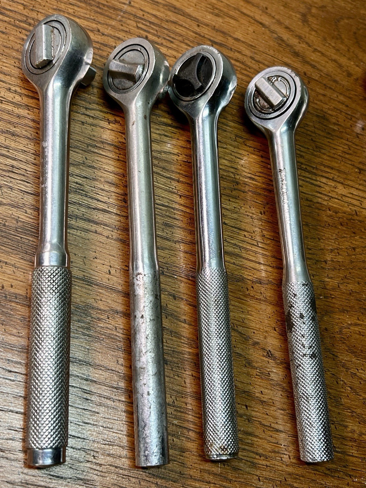 31 Assorted Ratchet Wrenches, Adapters, Extensions Stanley/SK/PROTO/Craftsman