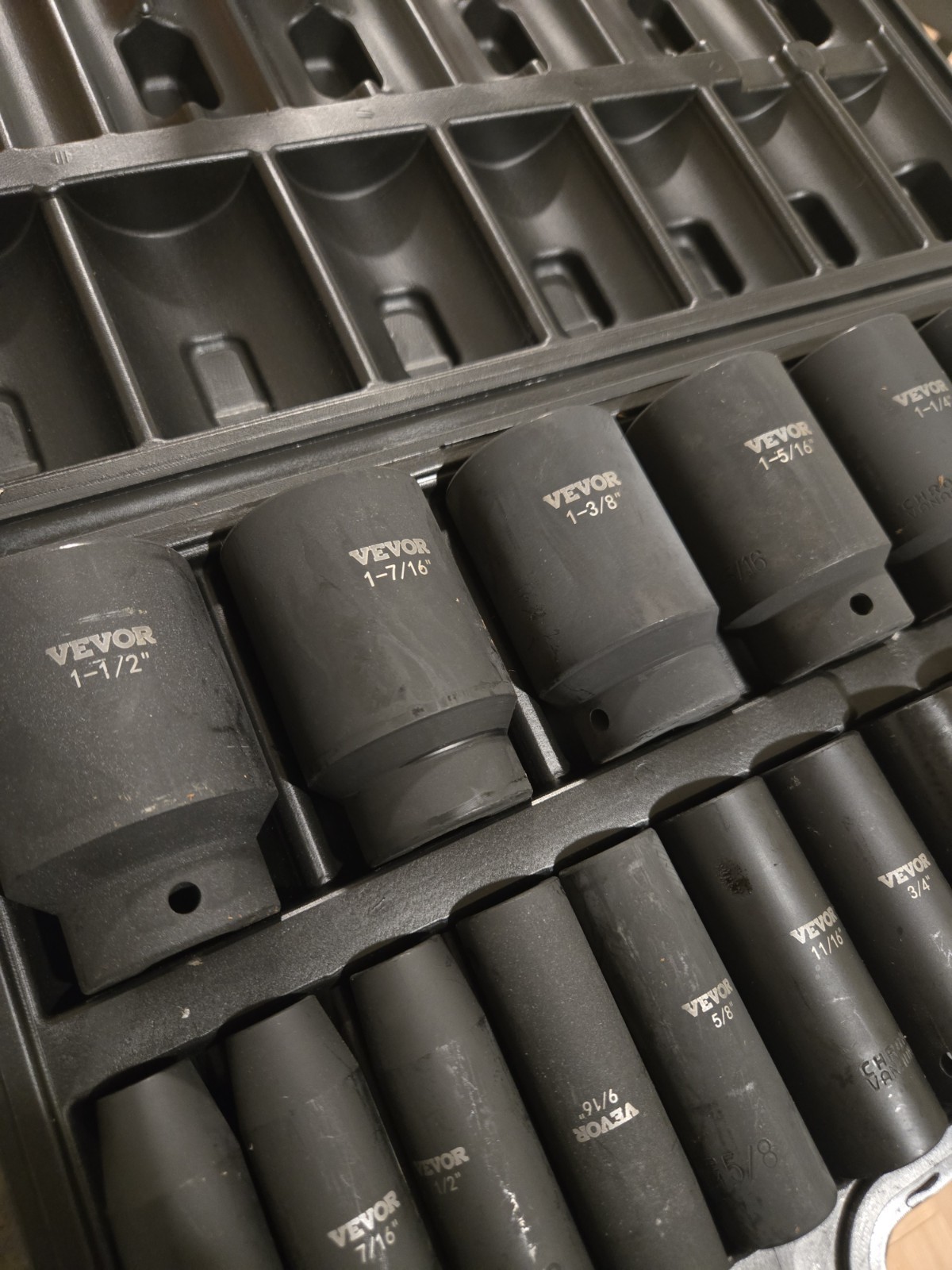 Sockets Half Inch Socket Set 1/2 Inch Drive 6 Point Deep