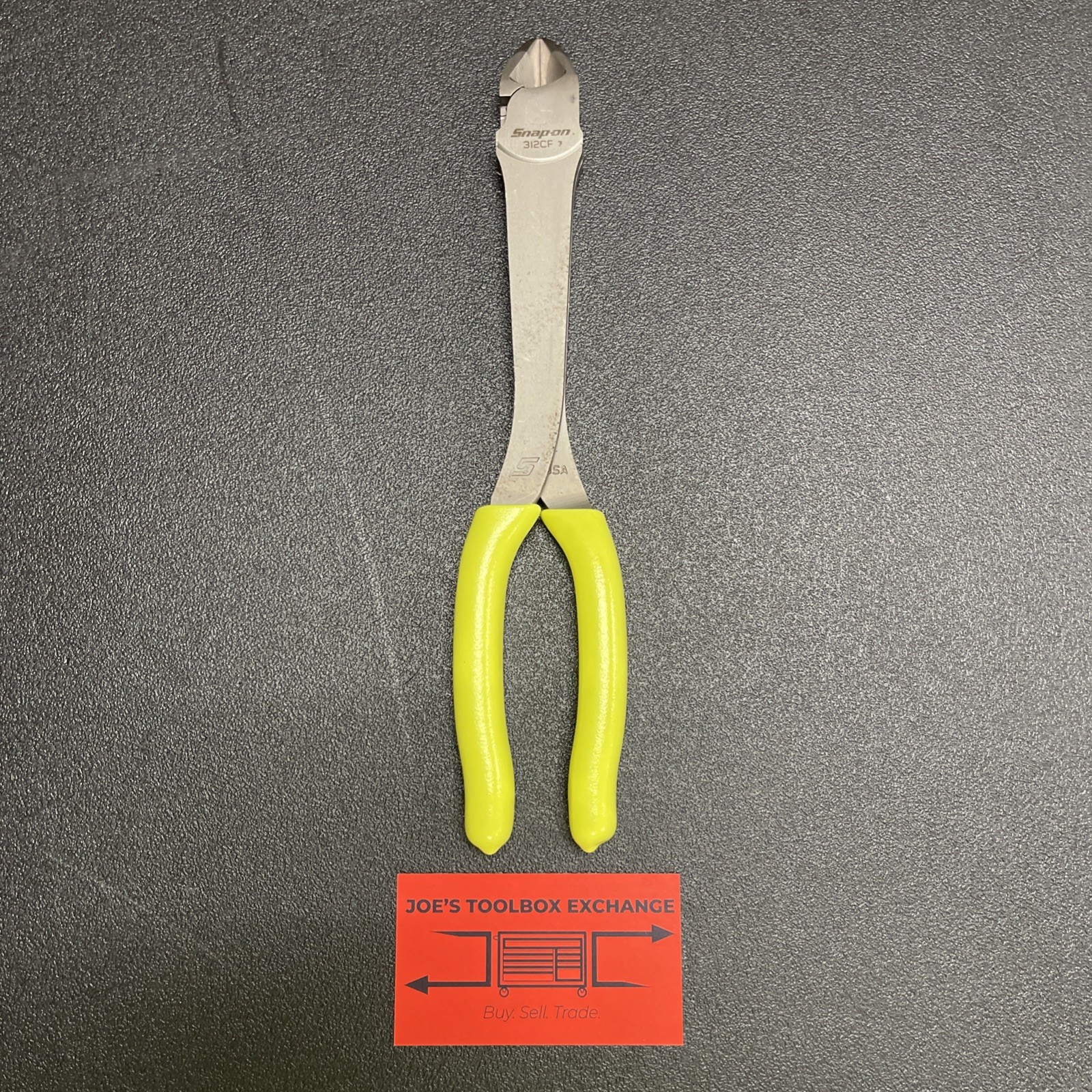 Snap-On Tools USA Hi Viz 11″ VectorEdge Heavy Duty Diagonal Cutters 312CFHV