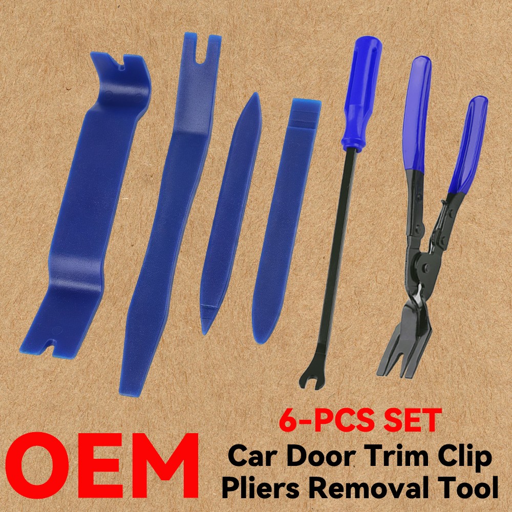 Automatic Trim Removal Tools Panel Fastener Plastic Pin Pliers Puller Retainer
