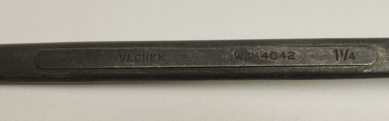Vintage VLCHEK Double Box End Offset Wrench 1-5/16″ x 1-1/4″ WBH4042 Made in USA