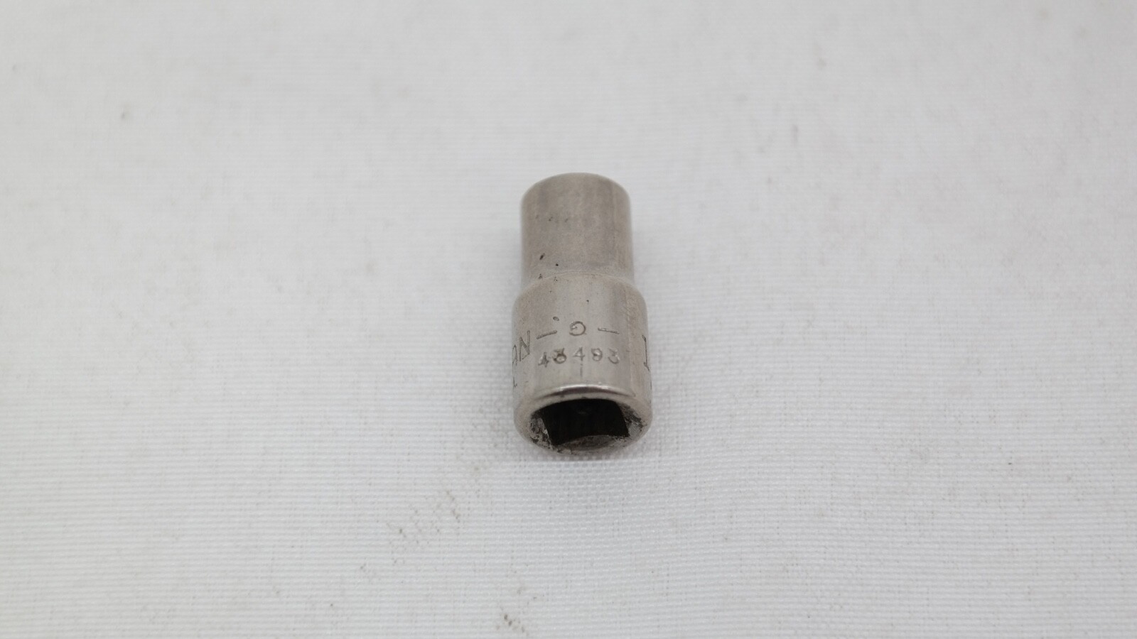 Craftsman 43493 1/4″ SAE 6 Point Socket 1/4″ Drive -G- Series Made in USA Vtg EL