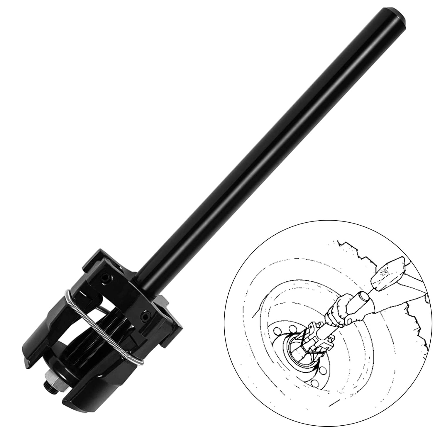 7180 Wheel Bearing Cup Remover Installer Tool For 3 5/8″ to 6 1/2″ OD Bearing