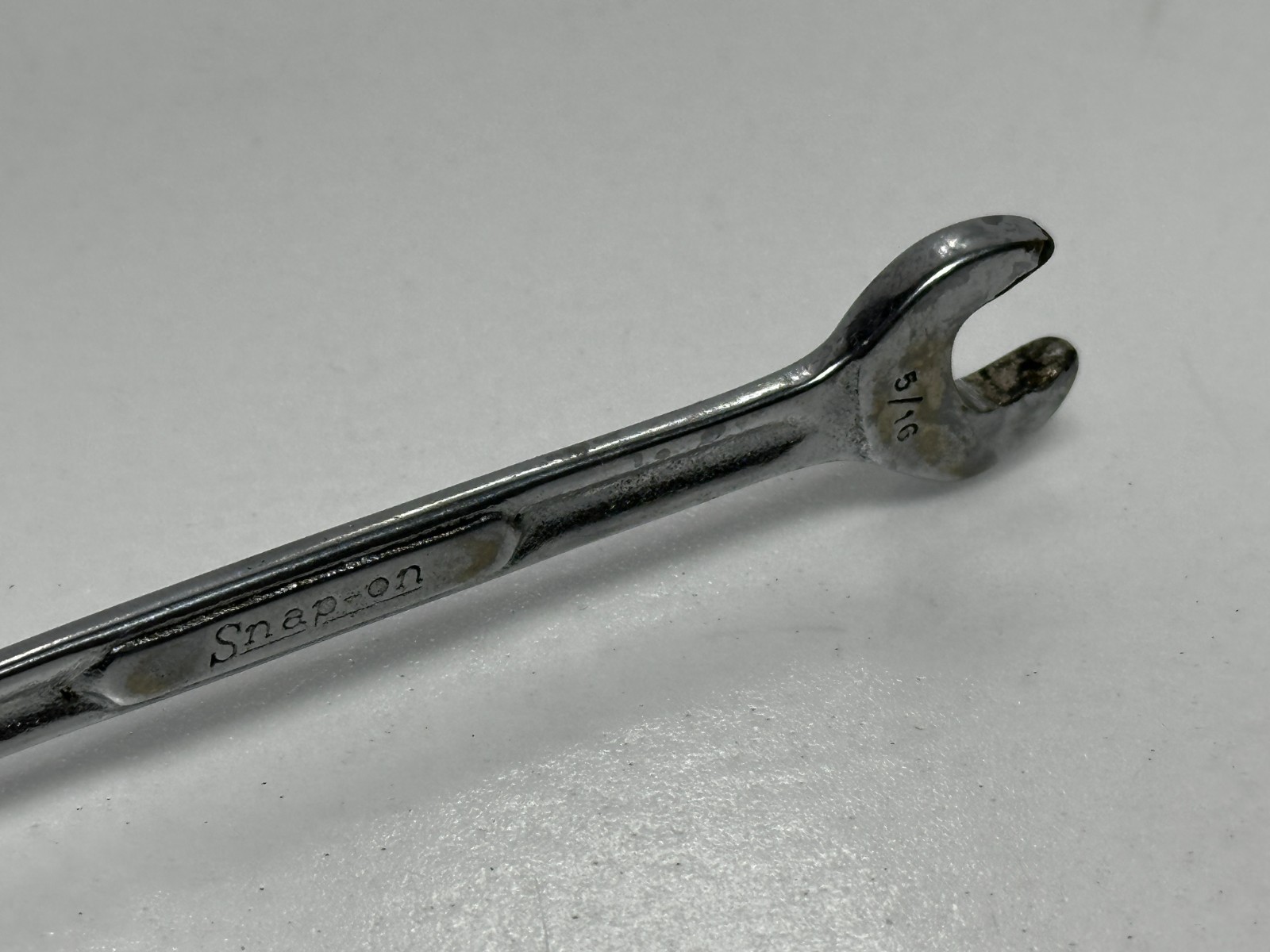 Snap-on Tools USA VS810 SAE 1/4″ x 5/16″ Open End Ignition Wrench