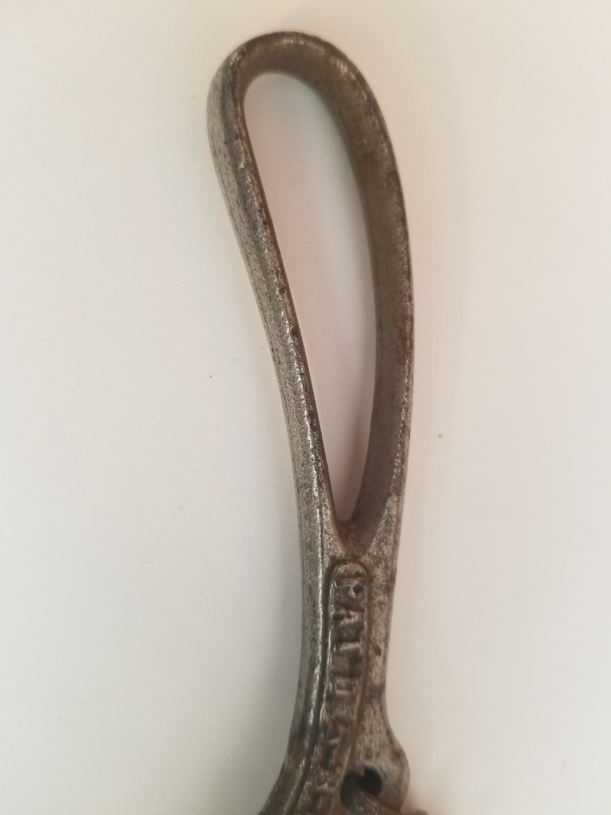 Vintage Primitive Oil Filter Wrench Lancaster PA Best S Co Garage Shop Good Cond