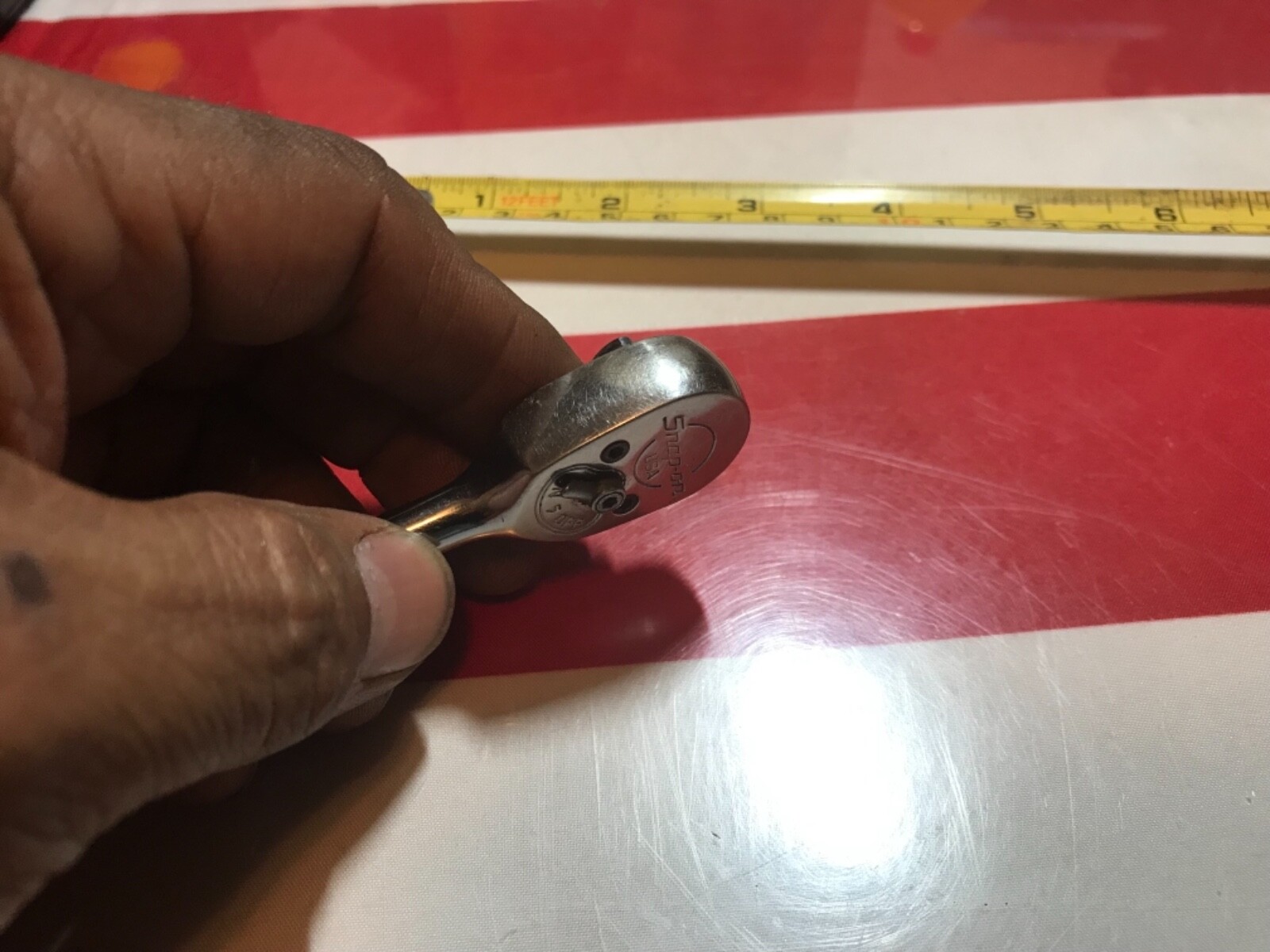 Snap on ratchet 1/4” dr. 6 1/2” long TML830 CCCC