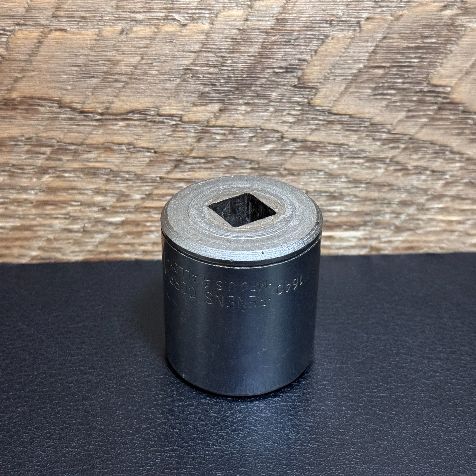 Vintage PENENS CORP (CHALLENGER) 3/8 Drive SAE 12PT 1-1/4 Chrome Socket 1640 USA