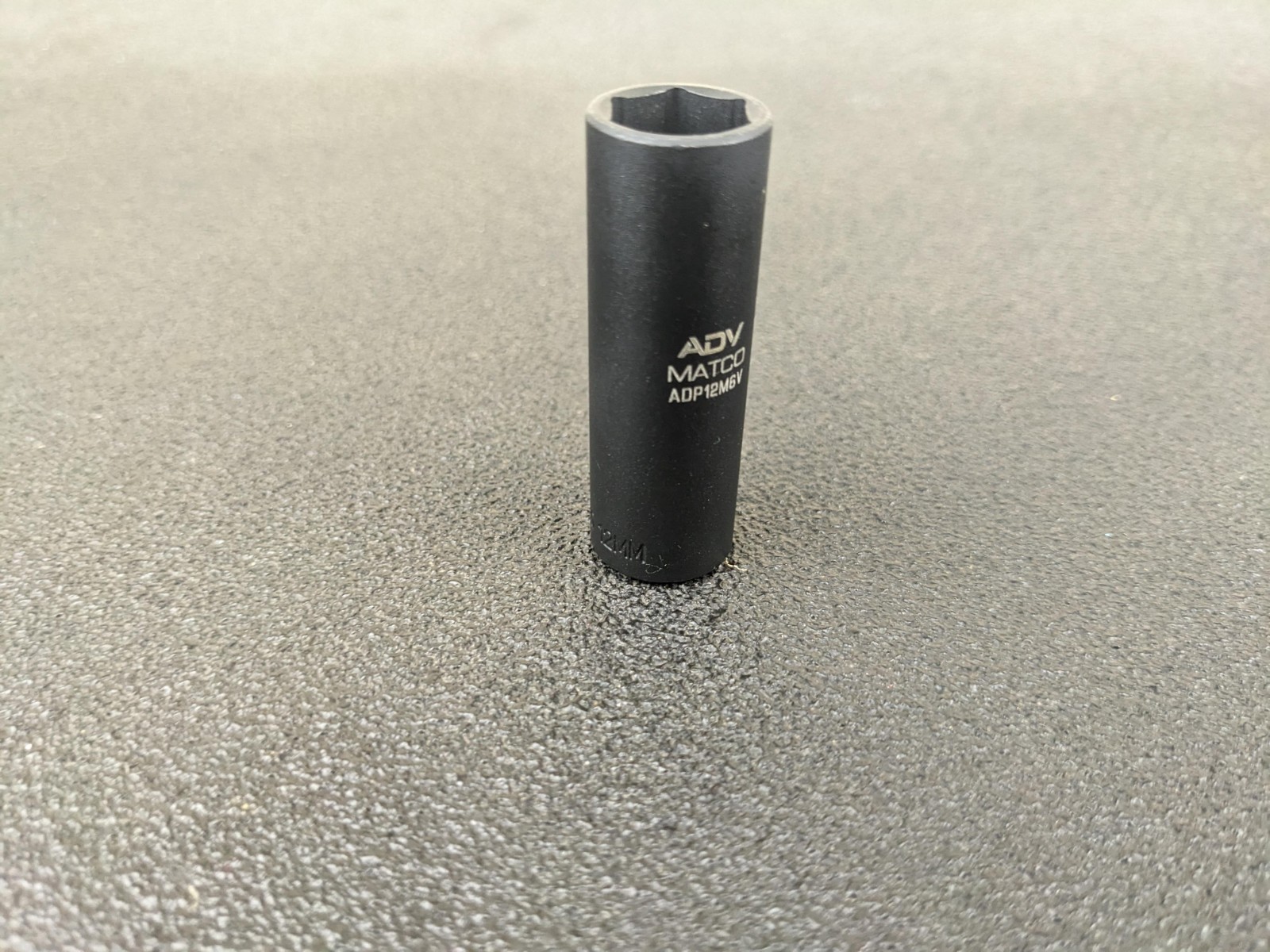 #bp243 MATCO TOOLS ADV NEW ADP12M6V 1/4″ DRIVE 12MM IMPACT SOCKET DEEP 6 POINT