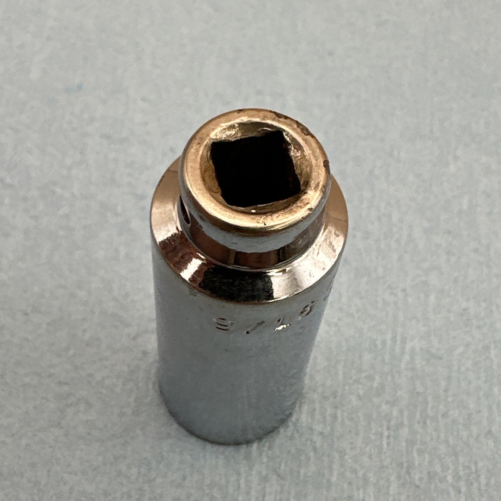 Mac Tools 1/4″ Drive 9/16″ 6PT SAE Deep Chrome Socket USA MD186