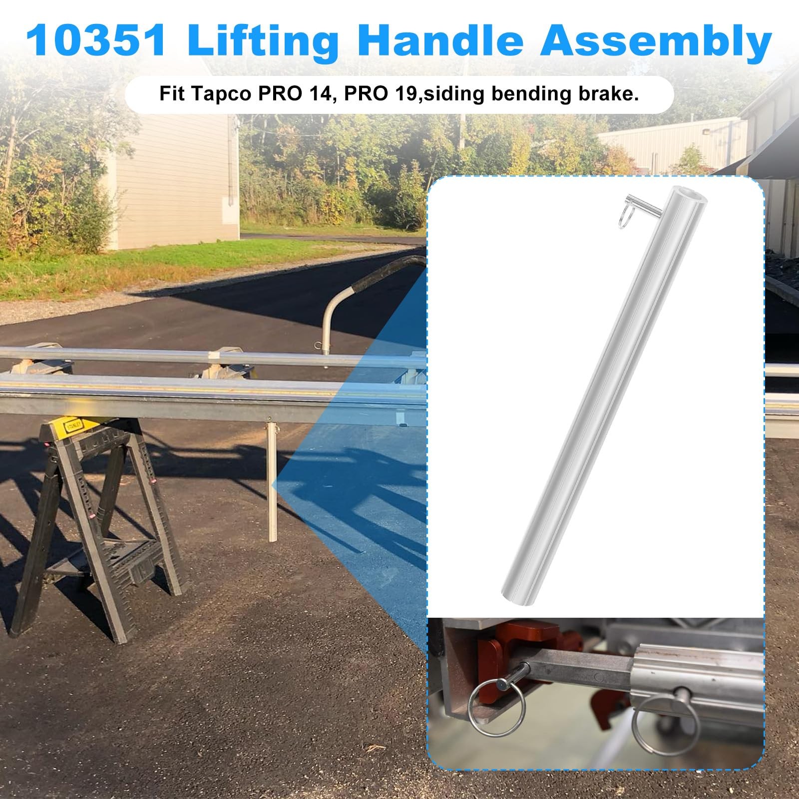 Siding Brake 10351 Lifting Handle Assembly Replacement Tapco Siding Bending