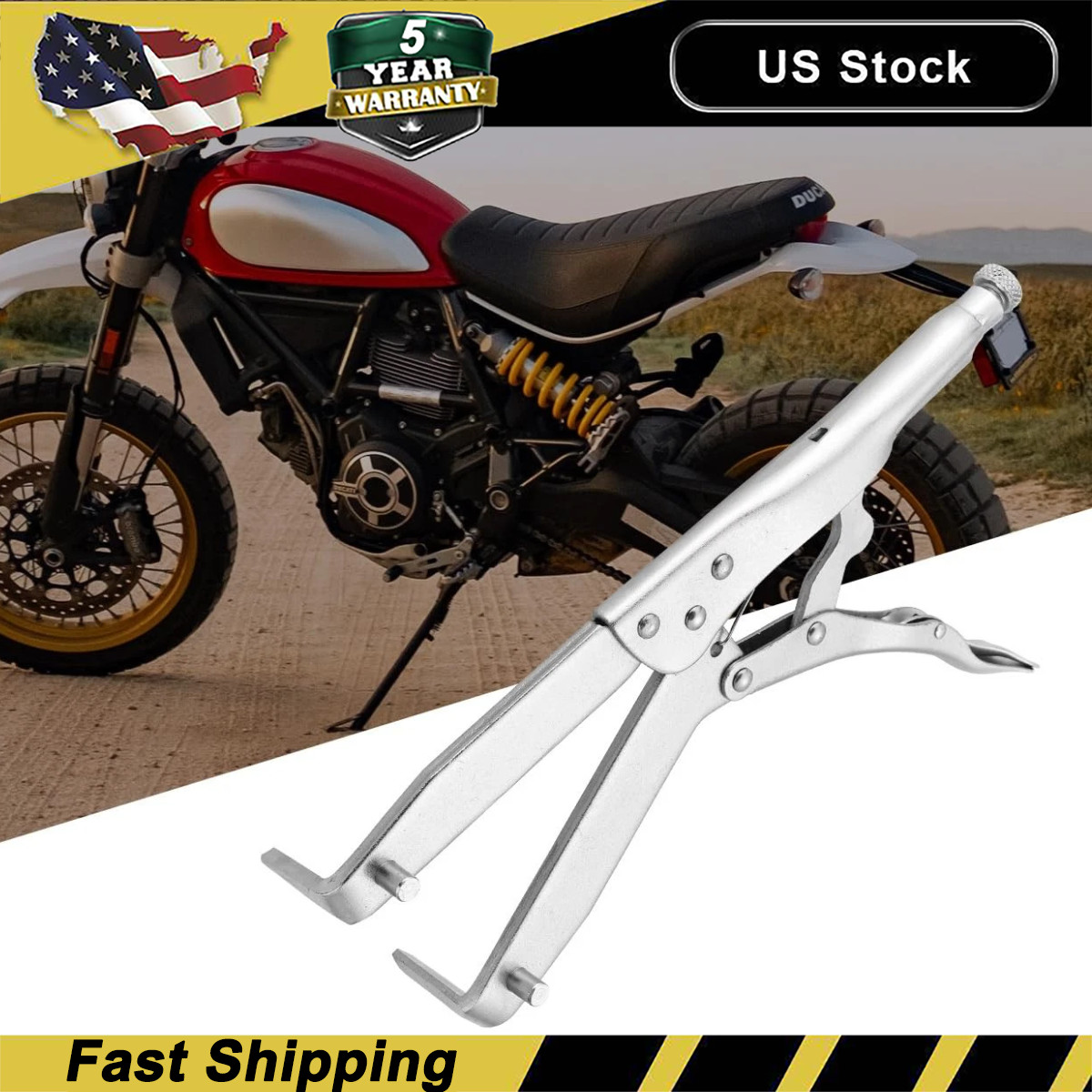 Clutch Holding Tool Spanner Wrench for Clutch Motorcycle ATV UTV Tool Dirt Bike
